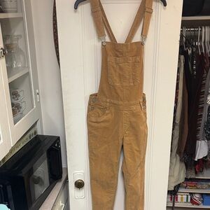 Wallflower Tan Corduroy Jumpsuit